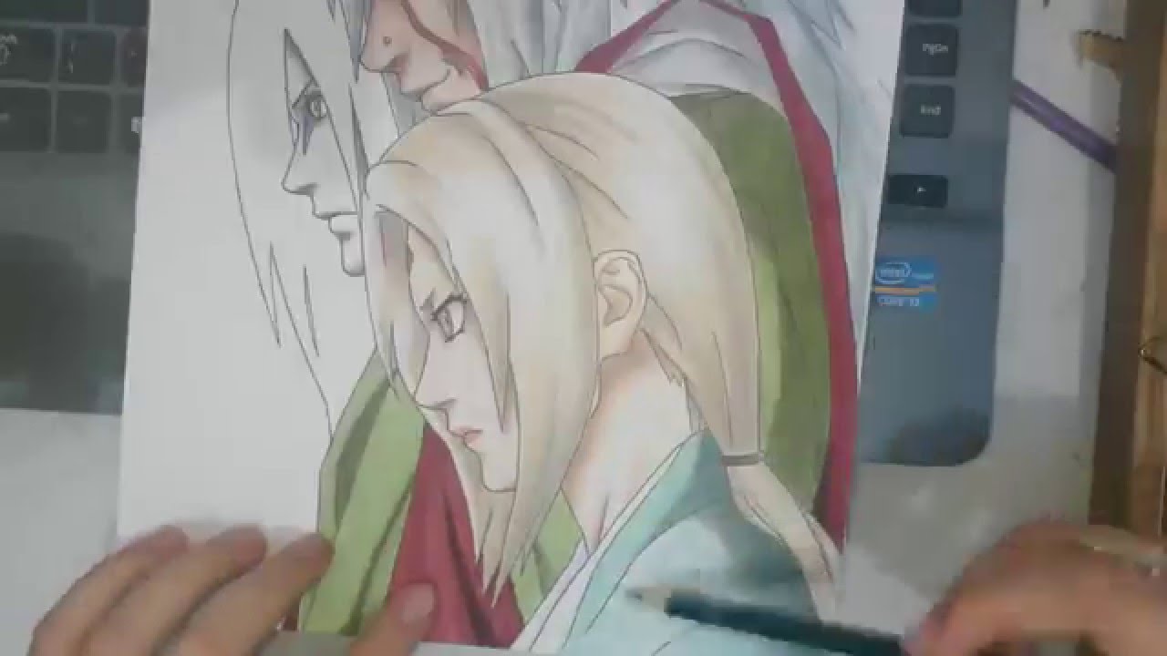1280x720 Speed Drawing - Orochimaru Drawing