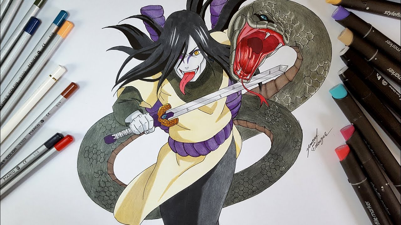 Orochimaru Drawing at Explore collection of