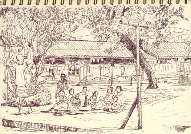620x436 hell and healing rwanda twenty years - Orphanage Drawing