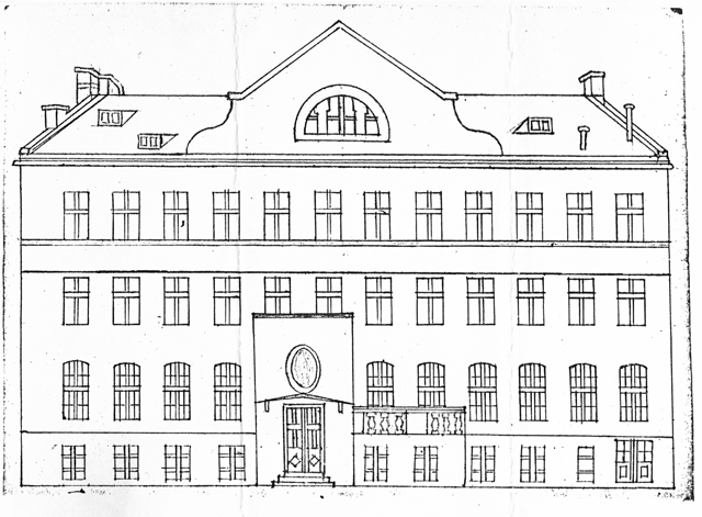 640x471 orphanage outside history sidebar - Orphanage Drawing