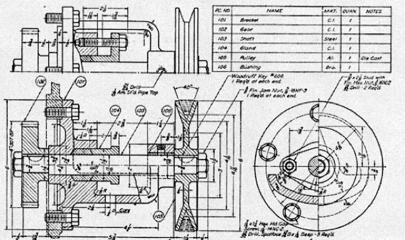 570x338 third angle orthographic projection - Orthographic Drawing