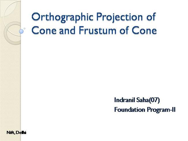 652x489 orthographic projection of cone authorstream - Orthographic Drawing Definition