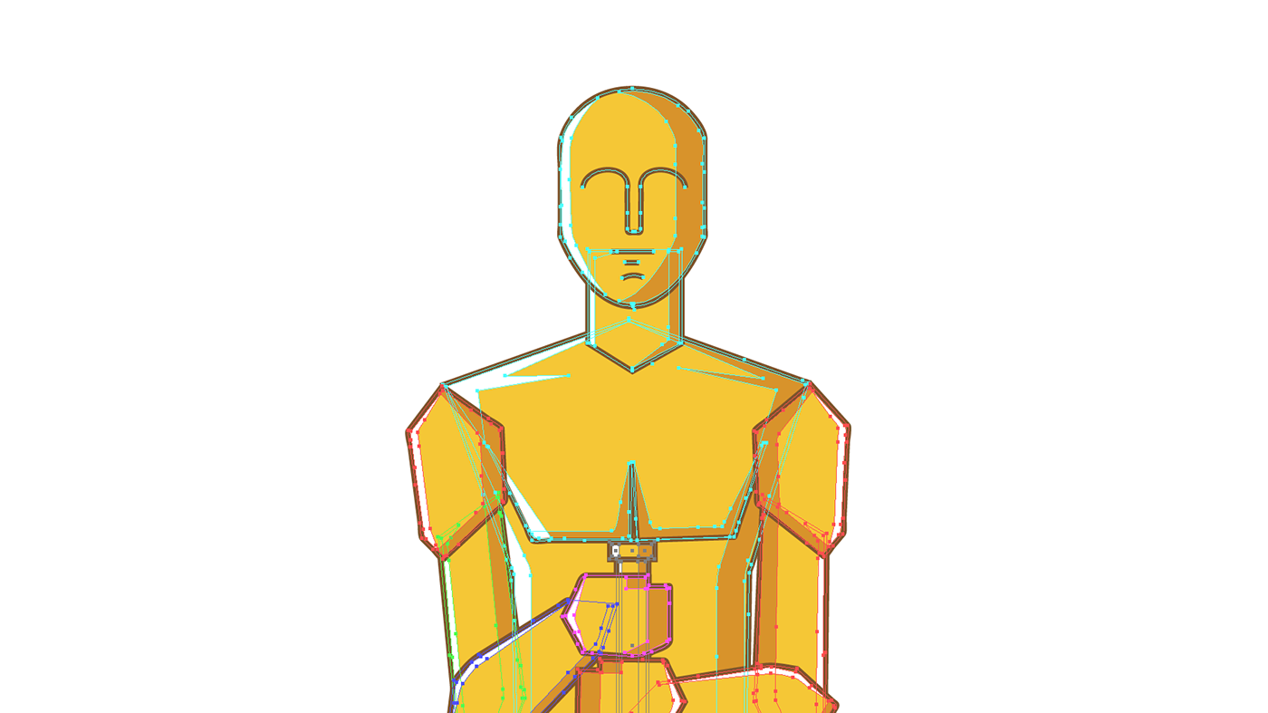 1400x787 oscars award - Oscar Award Drawing
