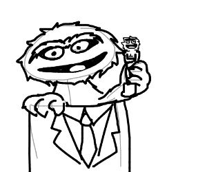 300x250 oscar the grouch's oscar award drawing - Oscar Award Drawing