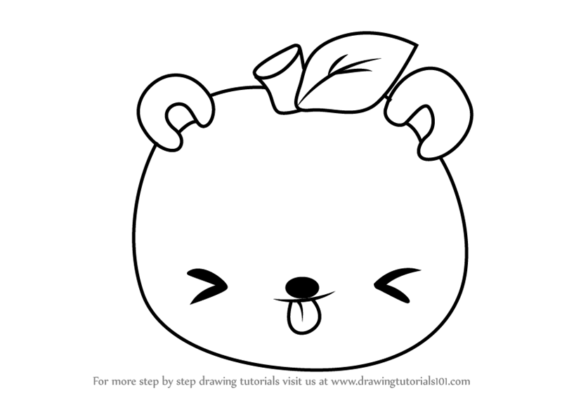 800x567 learn how to draw oscar orange from num noms - Oscar Drawing