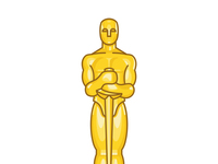 200x150 oscar trophy illustration - Oscar Drawing