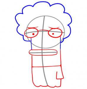 294x302 how to draw how to draw oscar - Oscar Drawing