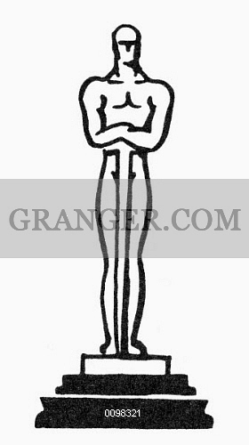 280x500 image of symbol oscar trophy - Oscar Statue Drawing