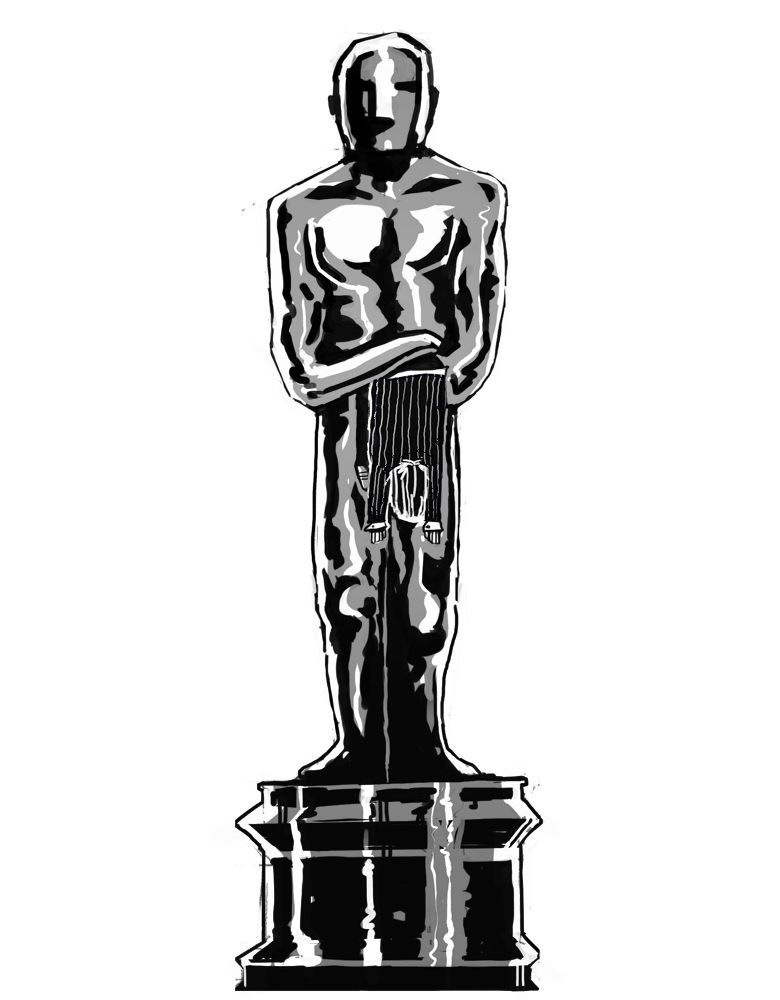 Oscar Statue Drawing at Explore collection of