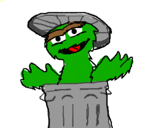 300x250 oscar the grouch drawing - Oscar The Grouch Drawing