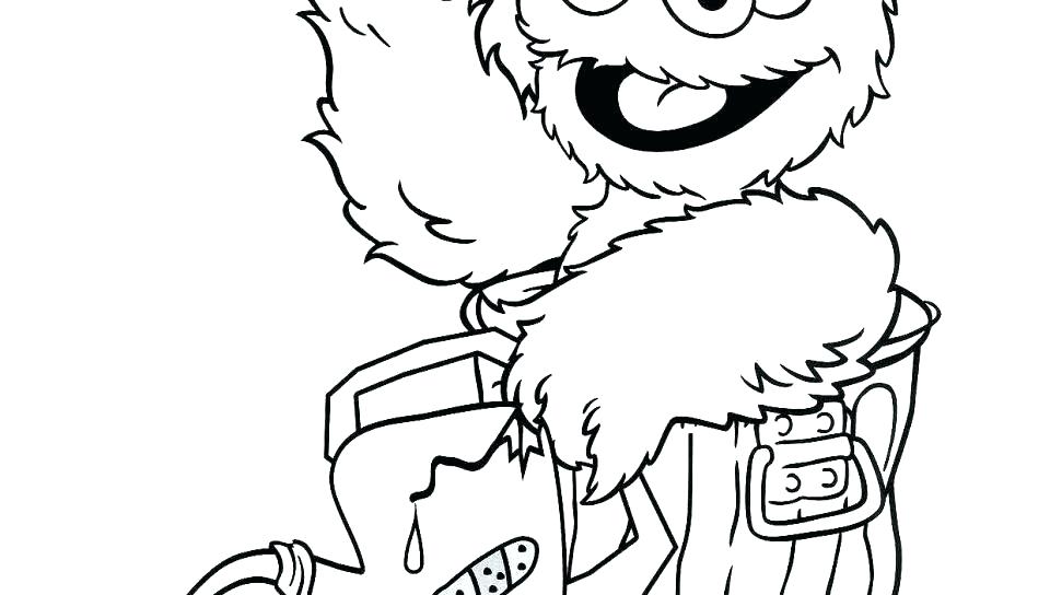 960x544 free oscar the grouch coloring pages drawing at for personal use - Oscar The Grouch Drawing