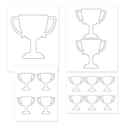 500x500 oscar trophy coloring - Oscar Trophy Drawing