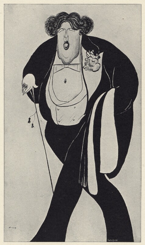 476x800 Npg Oscar Wilde - Oscar Wilde Drawing