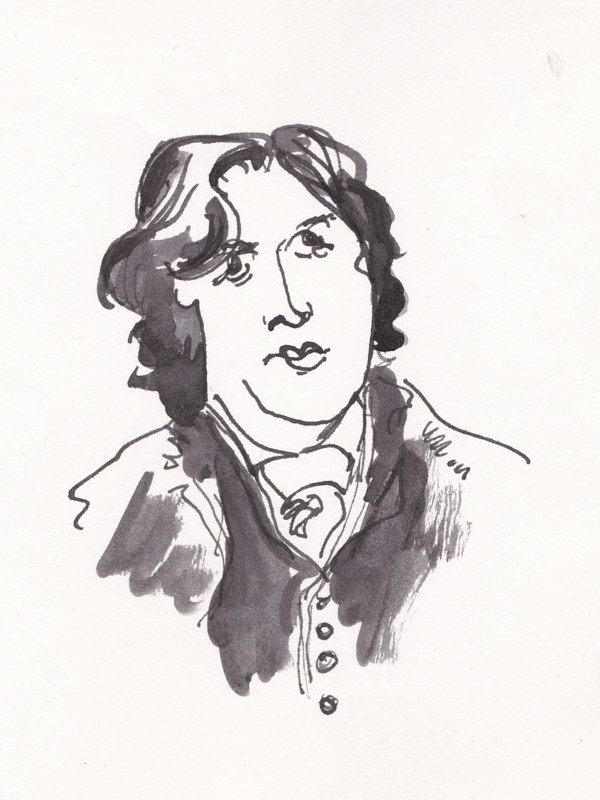 600x800 Oscar Wilde - Oscar Wilde Drawing
