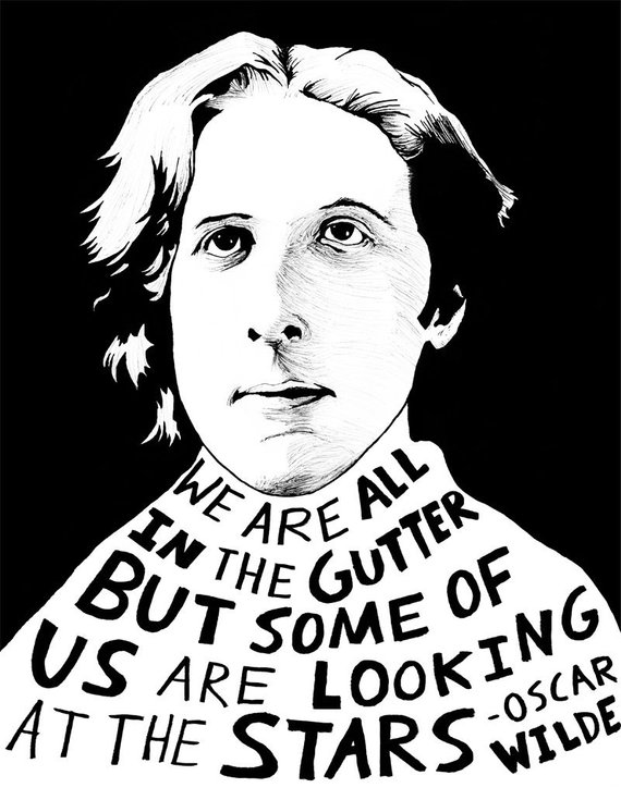 570x735 oscar wilde authors series - Oscar Wilde Drawing