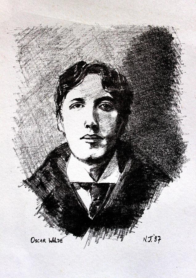 636x900 Oscar Wilde Drawing - Oscar Wilde Drawing