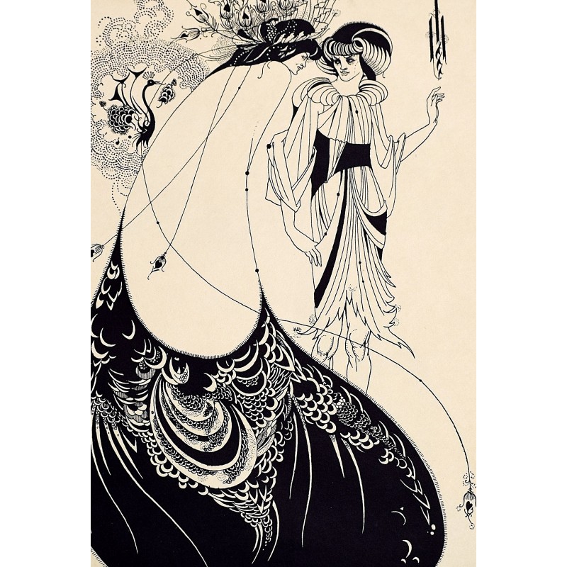 800x800 portfolio of aubrey beardsley's drawings illustrating salome - Oscar Wilde Drawing