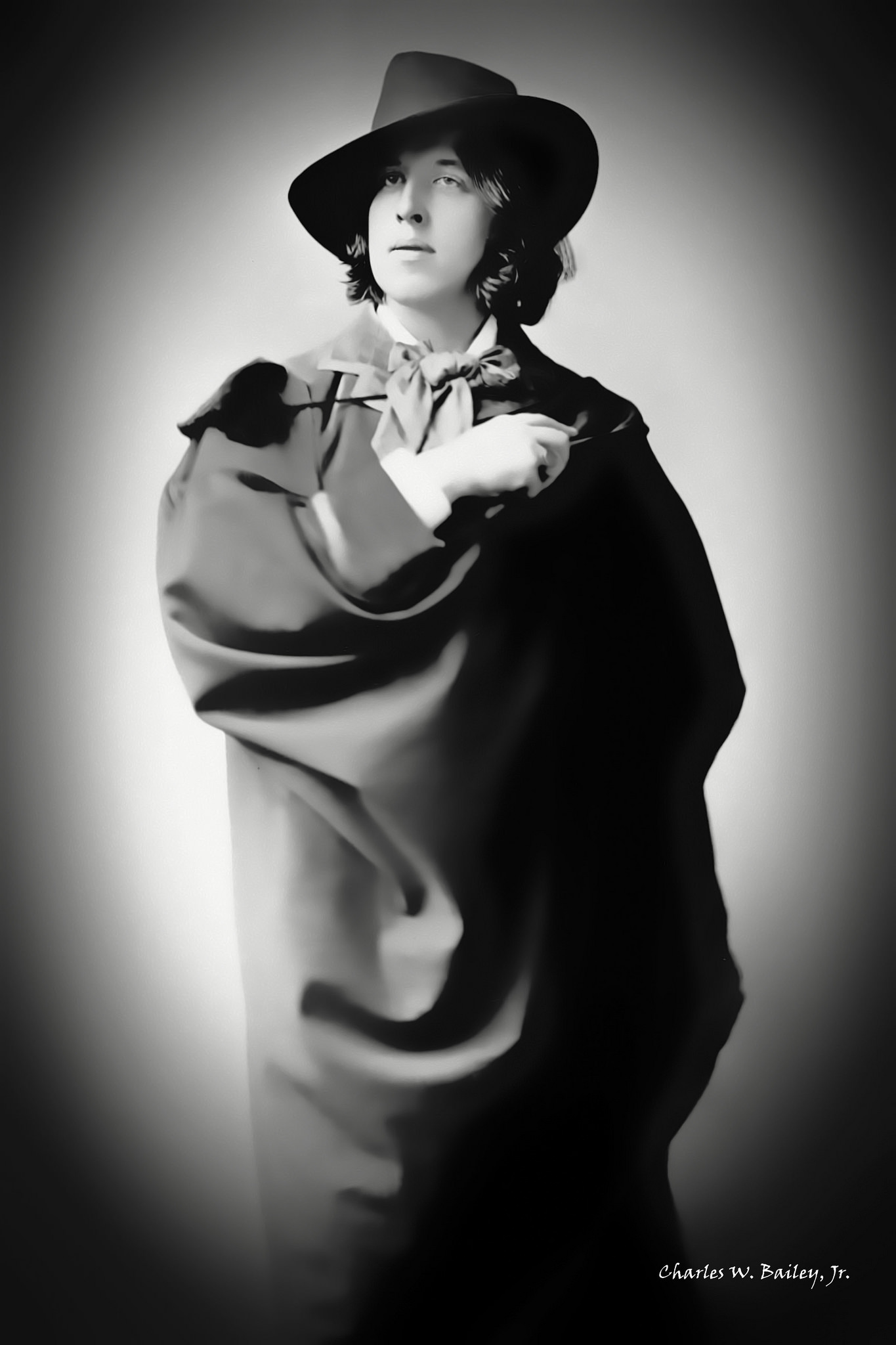 1365x2048 Charcoal Drawing Of Oscar Wilde Charles W Bailey, Jr Digital - Oscar Wilde Drawing