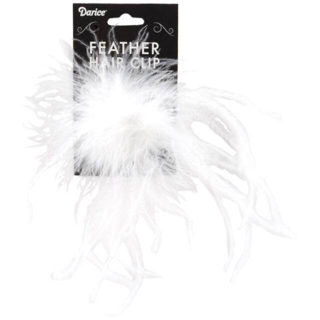 640x640 Darice Ostrich Feather Hair Clip - Ostrich Feather Drawing