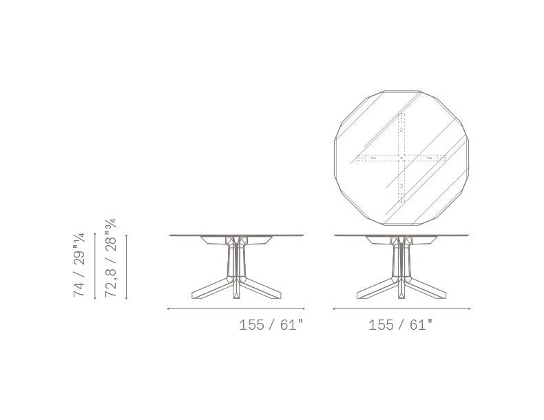 790x610 othello table and coffee table - Othello Drawing