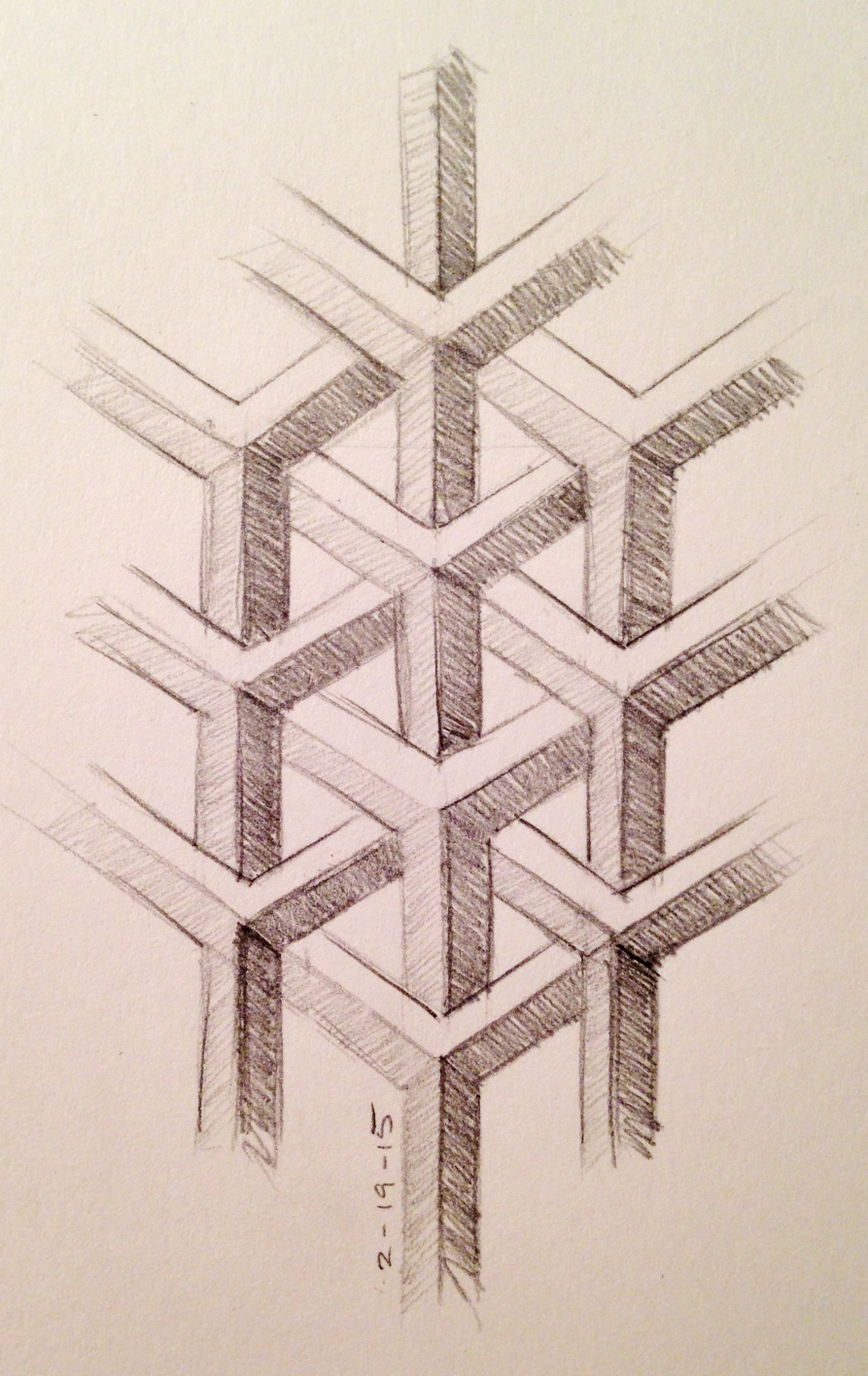 893x1415 Geo Something Or Other - Other Drawing