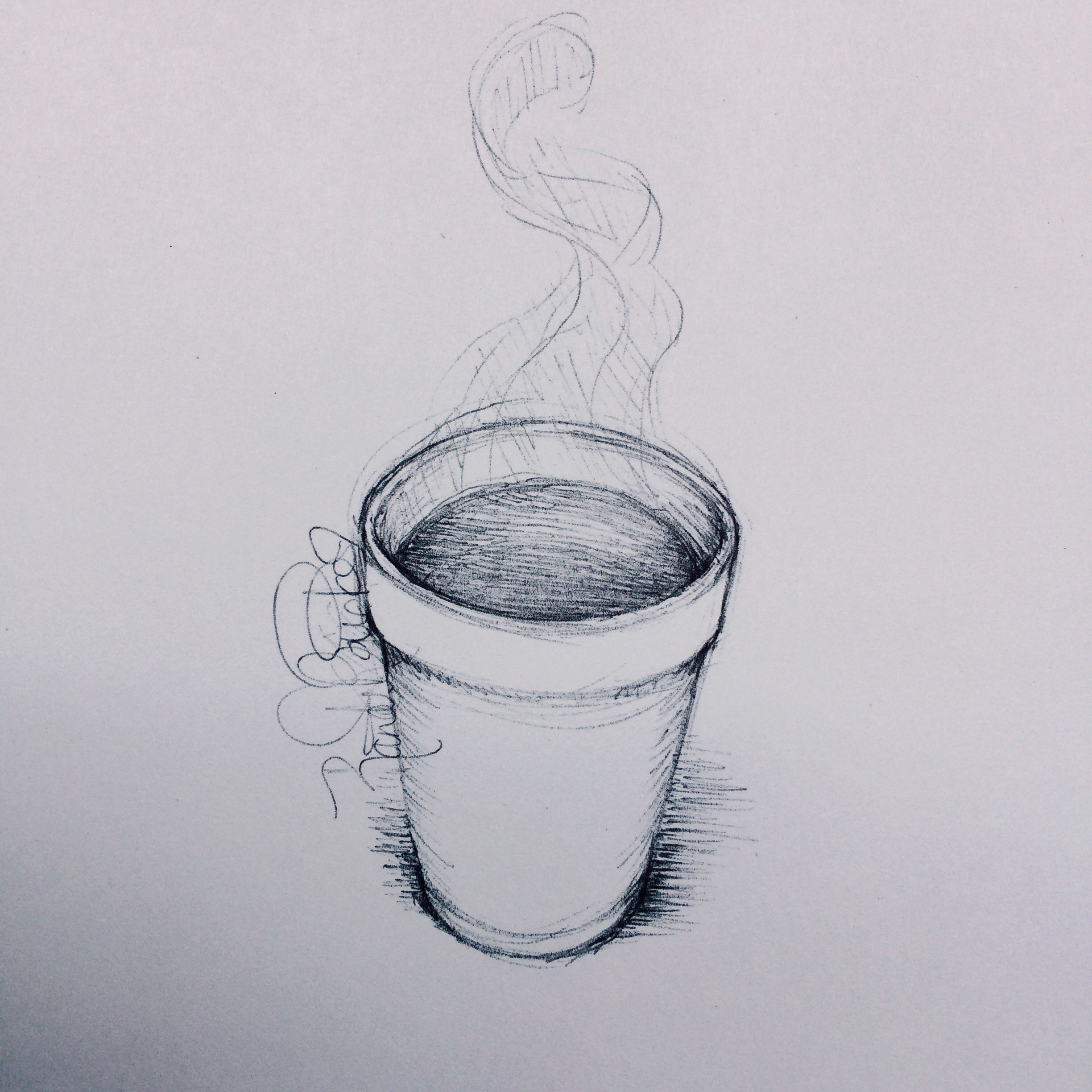2448x2448 art of the week a styrofoam cup of coffee and other drawings - Other Drawing