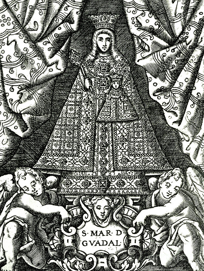 677x900 our lady of guadalupe drawing - Our Lady Of Guadalupe Drawing