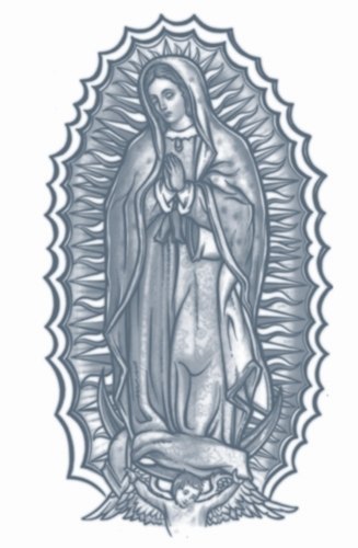 327x500 prison - Our Lady Of Guadalupe Drawing