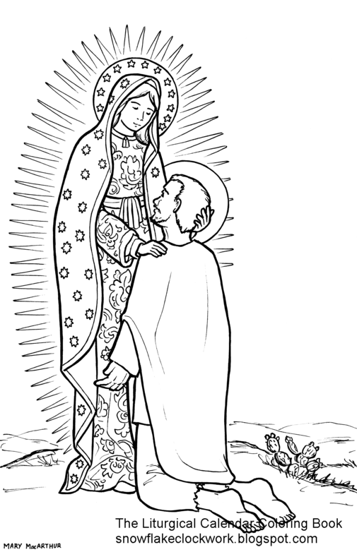 Our Lady Of Guadalupe Drawing at Explore