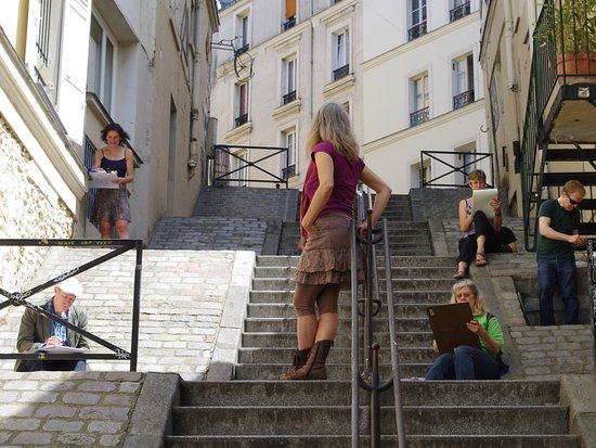 550x413 special outdoor drawing session in montmartre - Outdoor Drawing