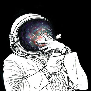 300x300 i talk about life - Outer Space Drawing