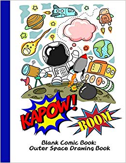260x336 blank comic book outer space drawing book the blank comic book - Outer Space Drawing