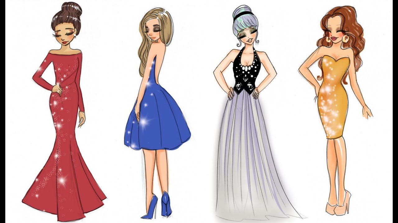 1280x720 drawing tutorial - Outfit Drawings