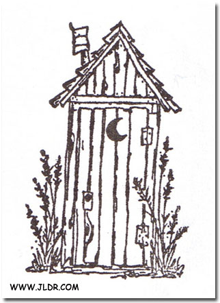 322x442 Outhouses Found - Outhouse Drawing