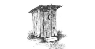 Outhouse Drawing at PaintingValley.com | Explore collection of Outhouse ...