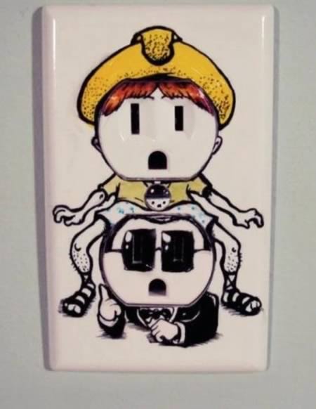 450x582 Most Creative Wall Outlets And Covers - Outlet Drawing