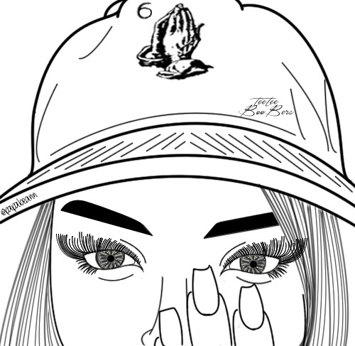 500x487 Image About Girl In What Is Art - Outline Art Drawing