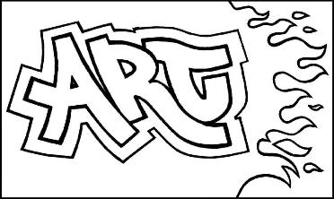 372x222 Learn To Draw Tag Letters - Outline Art Drawing
