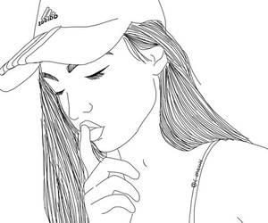 300x250 Images About Artdrawingtumblr Outline!!!!! On We Heart It - Outline Art Drawing