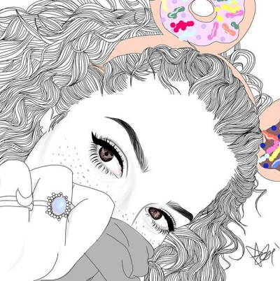 400x402 Outline Art Tumblr - Outline Art Drawing