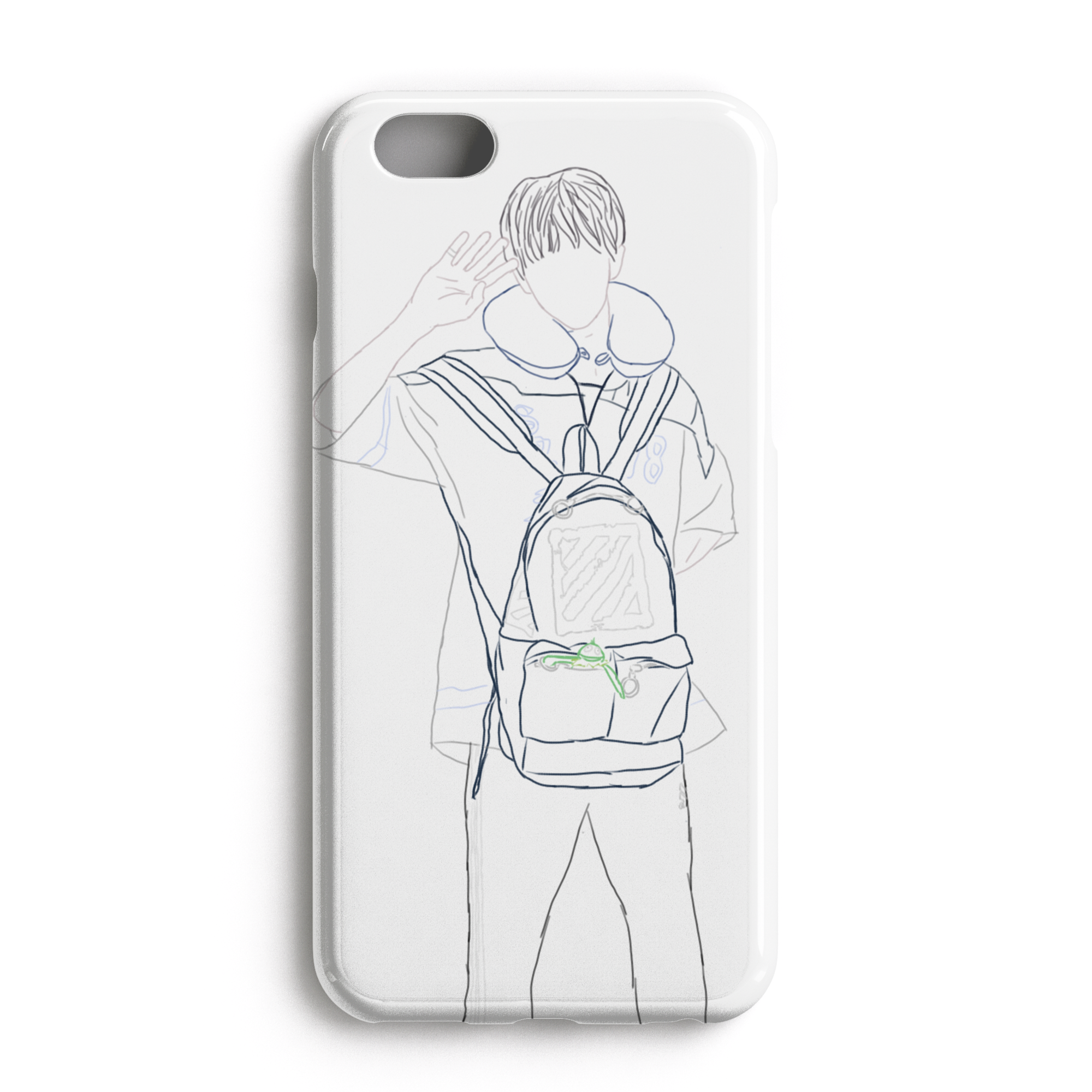 2000x2000 Seventeen Outline Drawing - Outline Drawing