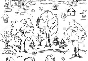 300x210 Outline Drawing Of Nature Pencil Drawing Of Natural Scenery Simple - Outline Drawing Of Scenery