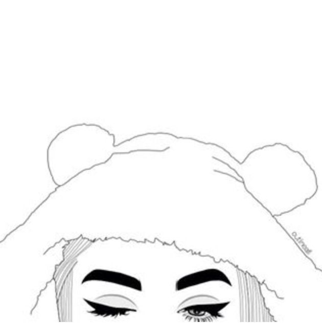 630x632 Nike Outline Best Girl Friends Tumblr Drawings - Outline Drawing Tumblr