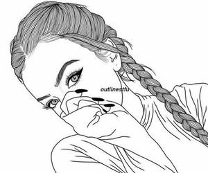 300x250 Images About On We Heart It See More - Outline Drawing Tumblr