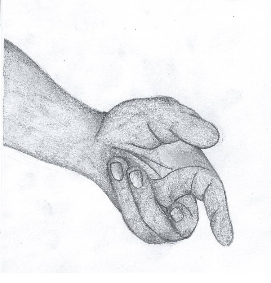 Outstretched Hand Drawing at Explore collection of