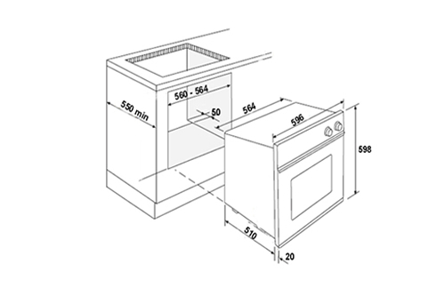 500x333 turbo incanto functions multifunction oven - Oven Drawing