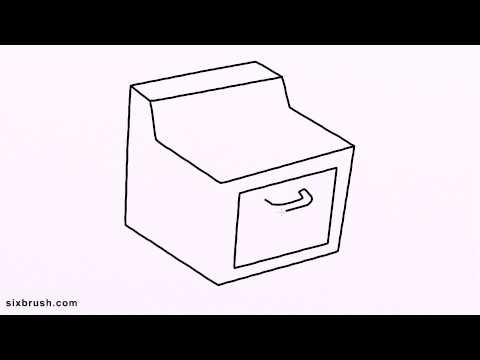 480x360 k how to draw oven for kids step - Oven Drawing