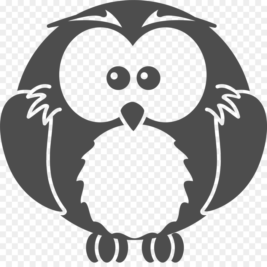 900x900 Owl, Cartoon, Drawing, Transparent Png Image Clipart Free Download - Owl Cartoon Drawing