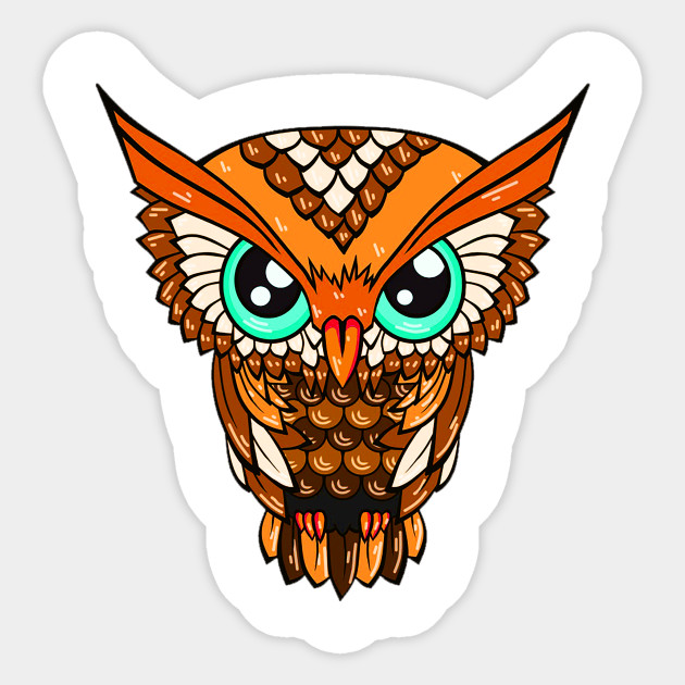630x630 Cute Owl Design - Owl Cute Drawing