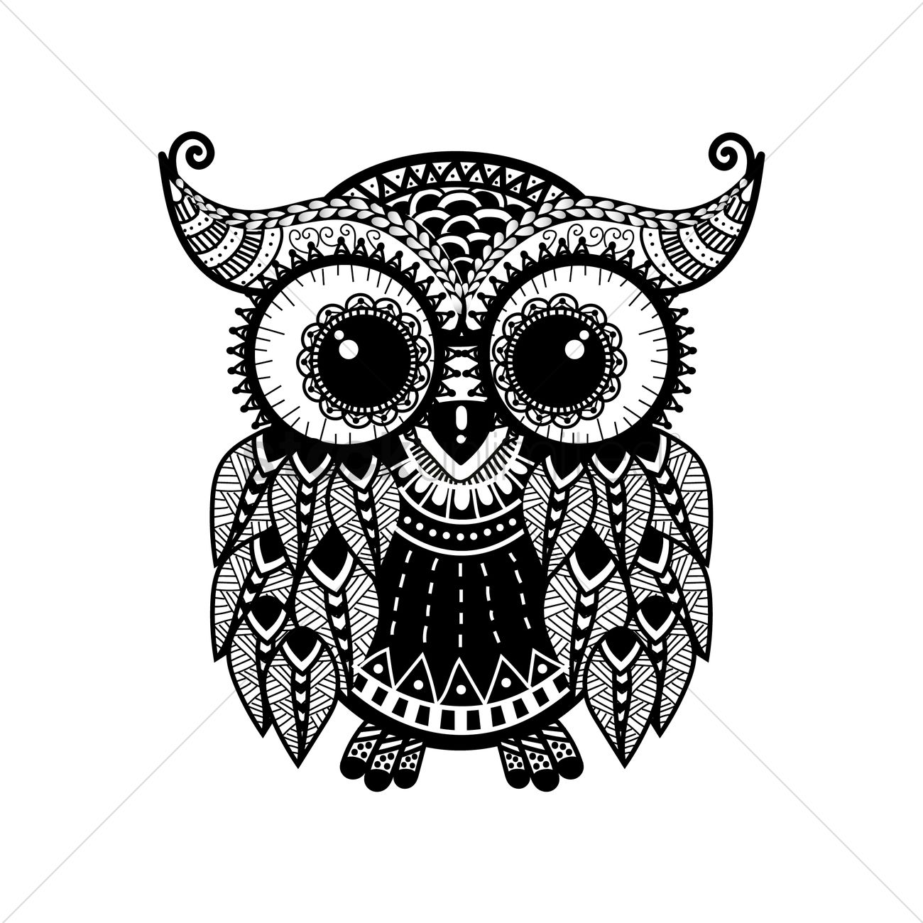 Owl Design Drawing At Paintingvalley Com Explore Collection Of